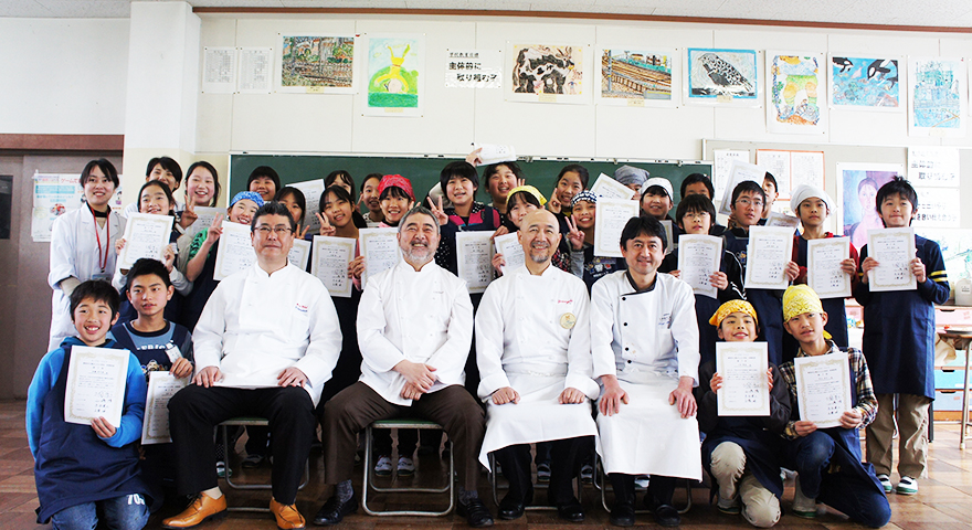 KIDS-シェフレポート 静岡県静岡市立清水入江小学校