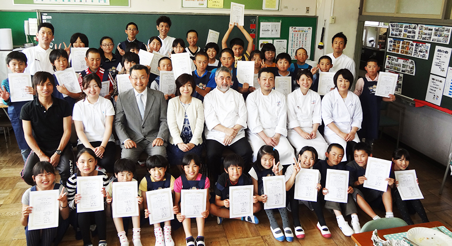 KIDS-シェフレポート 山梨県山中湖村立東小学校